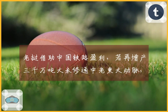 老挝借助中国铁路盈利，若再增产三千万吨大米修通中老柬大动脉，越南只能无能为力！